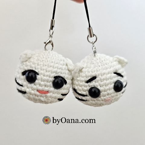 Cat keychains